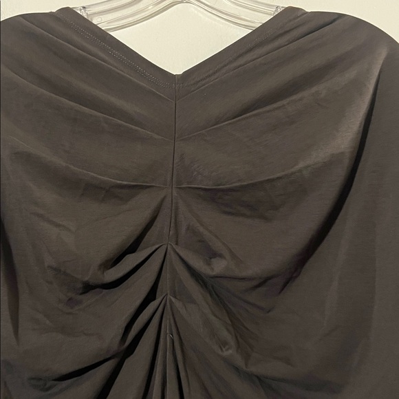 Matthildur v neck dolman elbow length sleeve top - Picture 5 of 7